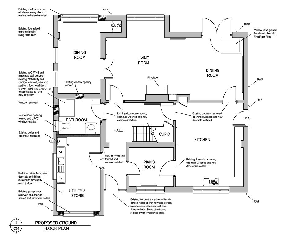 Private house architects South Belfast